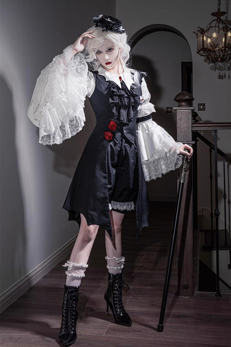 Sleeveless Ouji Prince Vest with Elegant Details