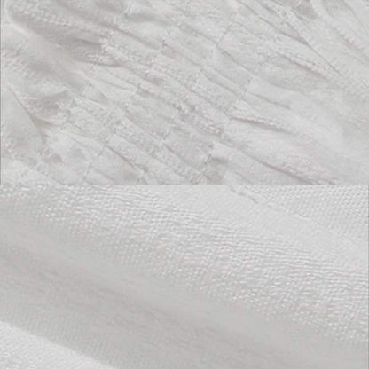 Set Sleeve Denim Puff Shirt Flared Pink Pants