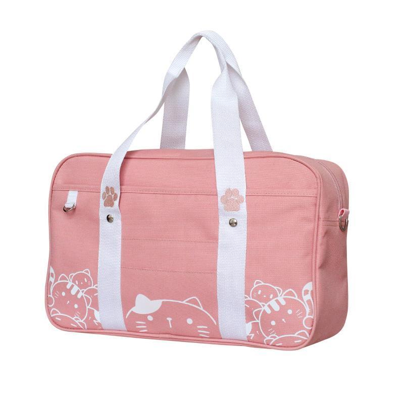 Sac à bandoulière pour uniforme de dessin animé Kawaii JK Cat