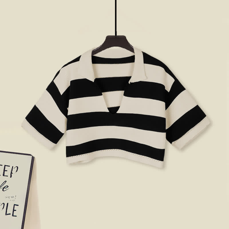 Split Slip T-Shirt Dress Ruffled V-neck