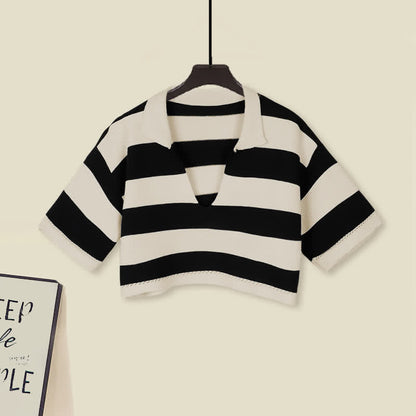 Split Slip T-Shirt Dress Ruffled V-neck