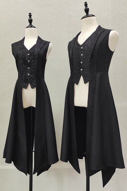 Prince-Style Ouji Lolita Vest with Print