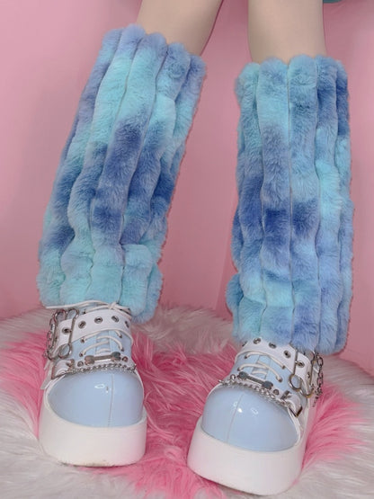 Y2KGradient Pink/BlueYume Kawaii LegWarmers