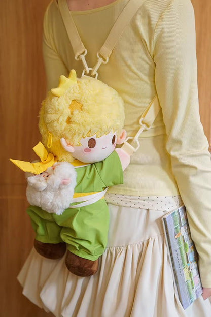 Emerald Cute Plush Lying Lolita Backpack - Little Prince