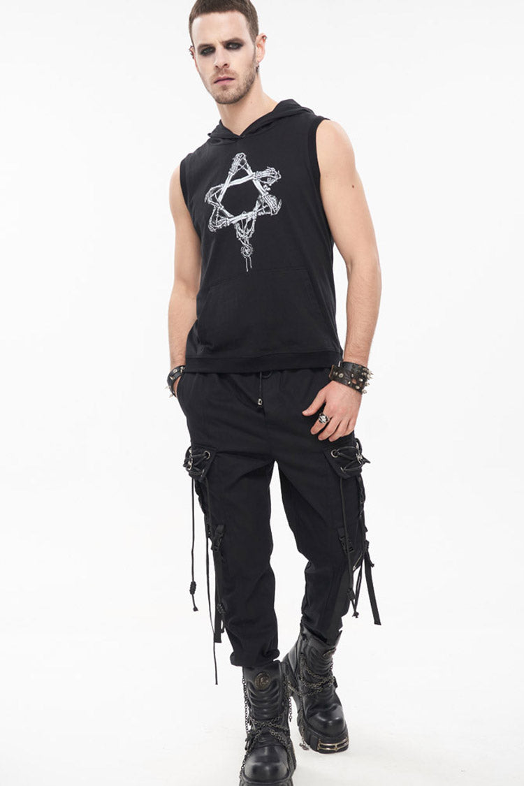 Fine Twill Reversible Chain Buckle Detail Pants
