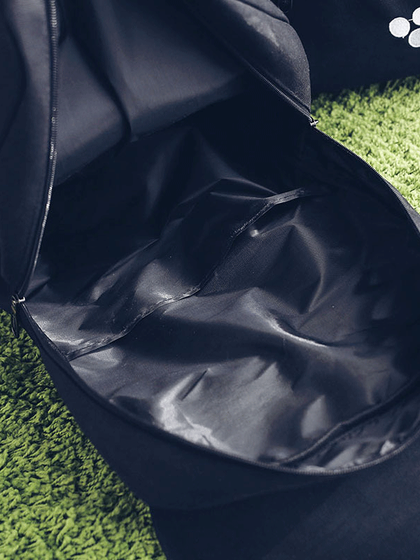 Sac à dos noir pour collège avec patte de chat mignon