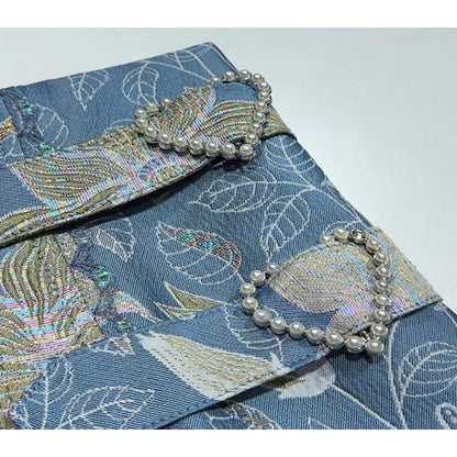 Print Bird Shirt Set Skirt Blossom