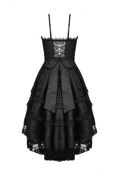 High-Low Lace Slip Dress for Weddings and Graduation