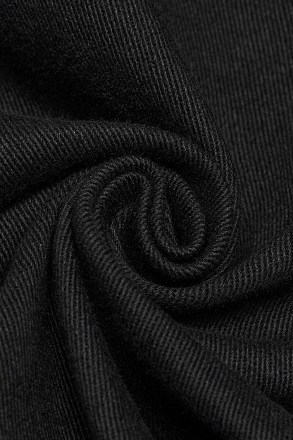 Punk Pants for Men with 3D Armor Patch and Stitching
