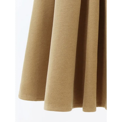 Chic Cable Sweater Top Waist Cross High Knit Cami Skirt