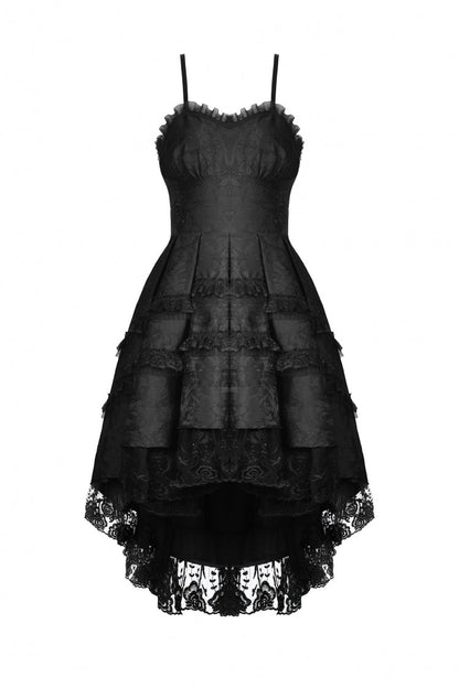 High-Low Lace Slip Dress for Weddings and Graduation