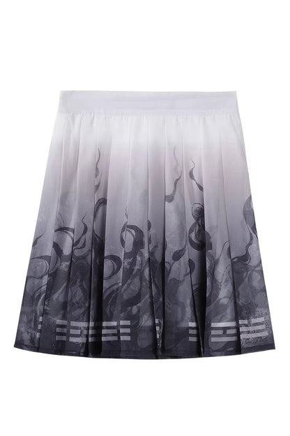 Printed Embroidered Chinese Style Lolita Dress - Multi-Color Fox Trace Codex