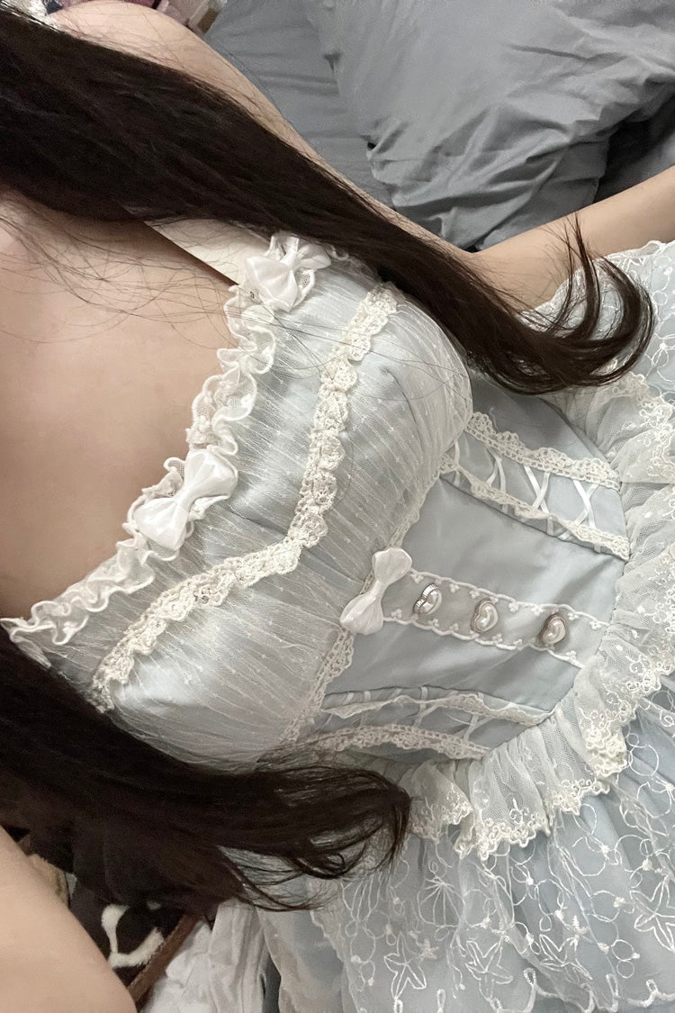 Ruffled Lace Sweet Princess Lolita JSK