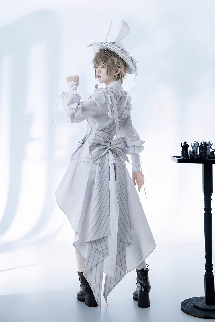 Striped Ouji Rabbit Theater Shorts