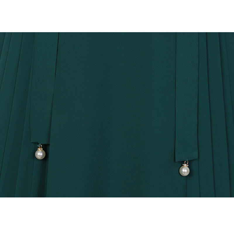 Bowknot Dress Flower Slip Decor