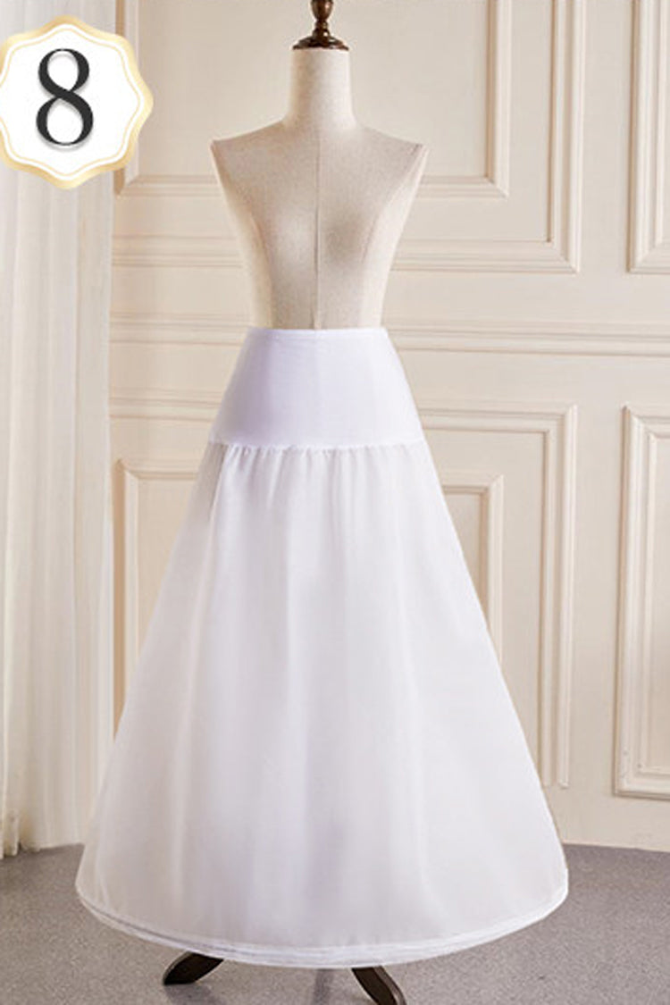 Ivory Multi-Tiered Fishbone Sweet Lolita Petticoat
