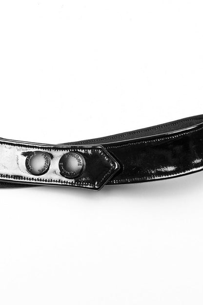 Women's Punk Patent Leather Body Harness