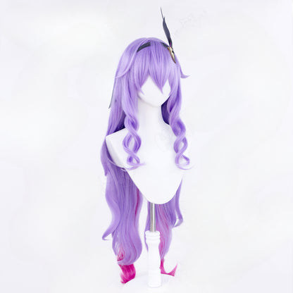 Honkai Impact 3rd Pastel Violet Gradient Pink Sirin Wig ON1476
