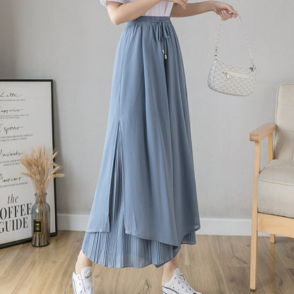 Two Letter Print Cartoon Bear Pantskirt Pieces T-Shirt