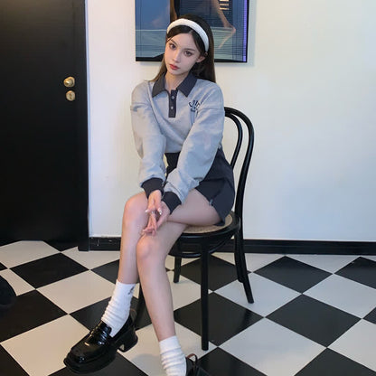 Dress Blazer Chic Lapel Pocket Embroidered Long