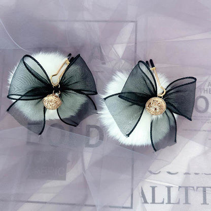 Furry Fox Tail Bowknot Bell Anal Plug Nipple Clamps SM Accessories