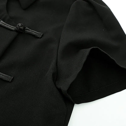 Shirt Vintage Pieces Button Painting Two Pants Wash