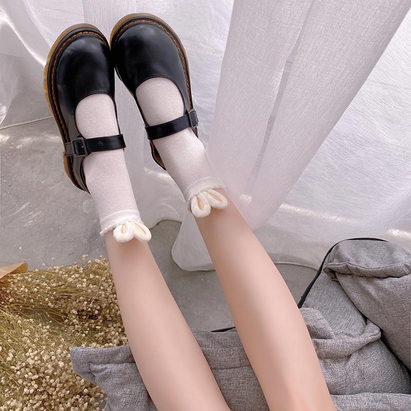 Bunny Ears Lolita Ankle Socks