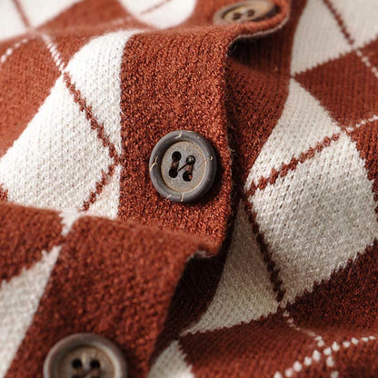 Rhombus Crop Top Set Pattern T-Shirt Pants Denim