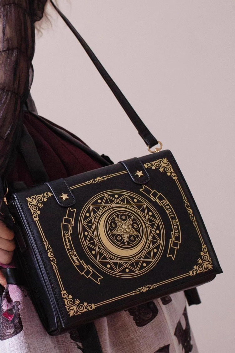 Lolita Star Moon Print Crossbody Bag