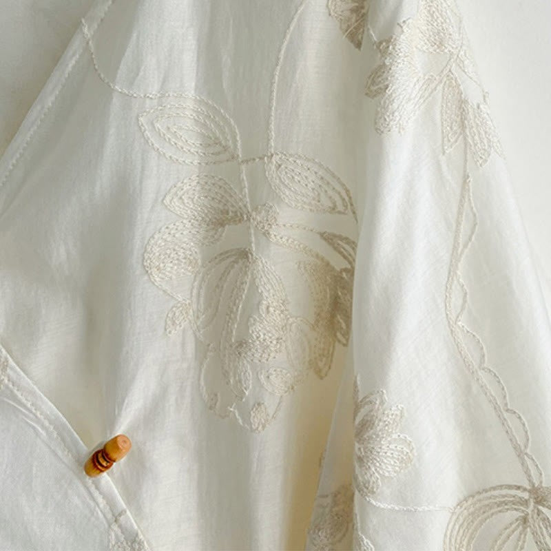 High Vintage Waist V-neck Shirt Lace-up Skirt