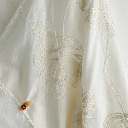 High Vintage Waist V-neck Shirt Lace-up Skirt