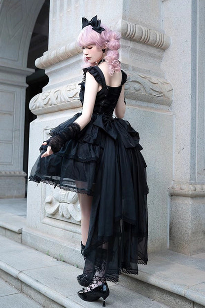 Hanayome Lolita JSK Dress with Multiple Layers