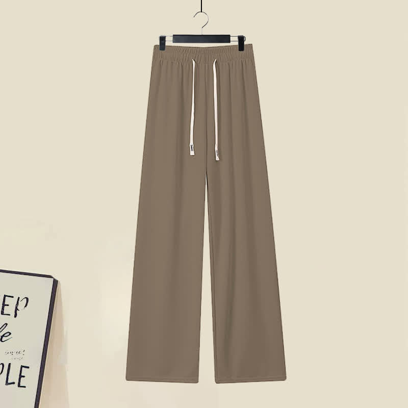 Pants Halter Stripe String Out Casual Top Cami Hollow Draw