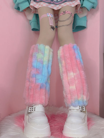 Y2KGradient Pink/BlueYume Kawaii LegWarmers