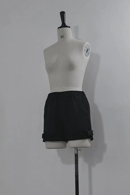 Stand Collar Long-Sleeve Gothic Prince Ouji Skirt Set
