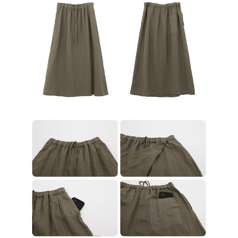 Skirt V-neck Waist Top High Cardigan Halter Cami