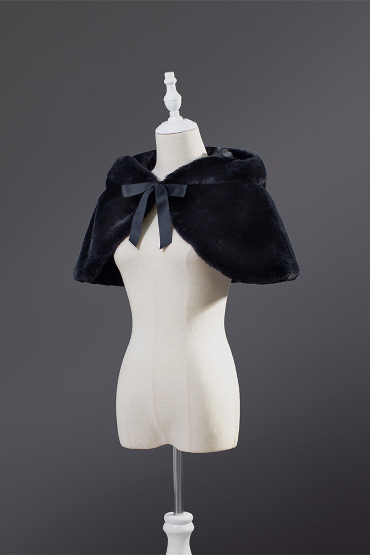Velvet Cake Printed Ruffled Bow Lace-Up Gothic Elegant Lolita JSK