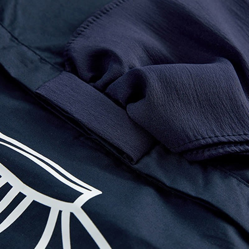 High Skirt Waist T-Shirt Print Pleated Bow