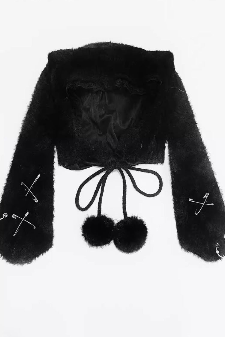 Long Rabbit Ears Jirai Kei Lolita Knitted Beanie