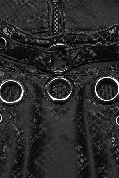 Metal Ring Mesh Steampunk Dress