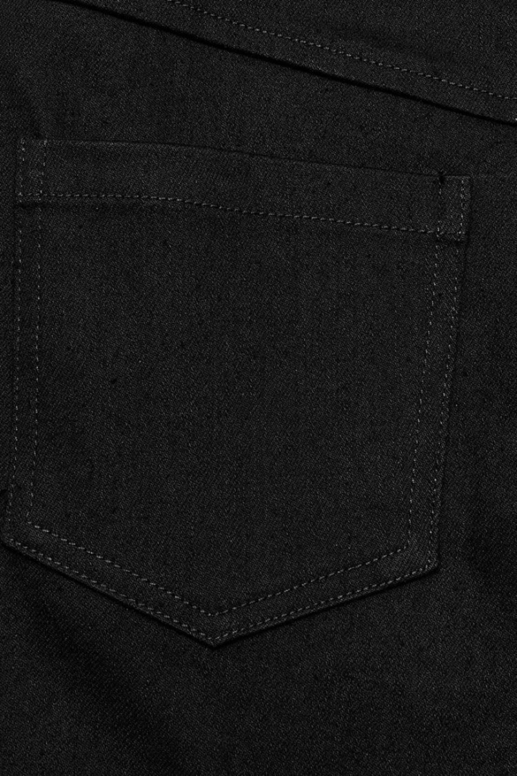 Sleek Mesh Stitched Steampunk Trousers with Metal Grommets