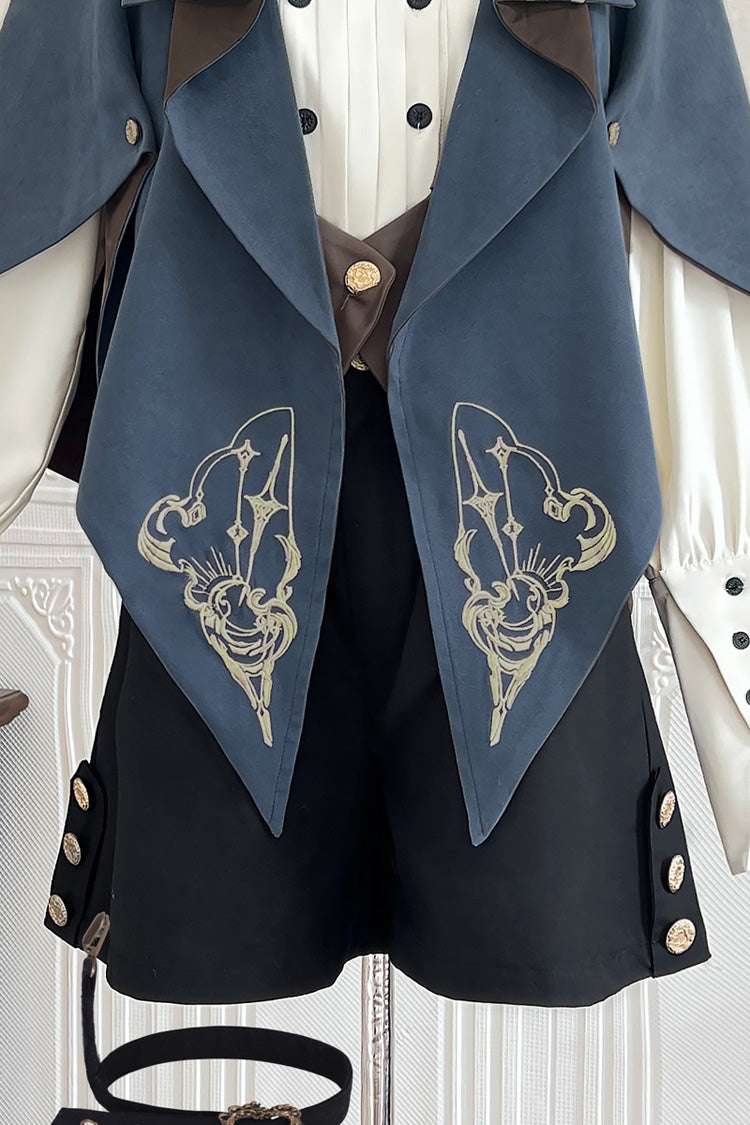 Printed Ouji Prince Handsome Lolita Cloak