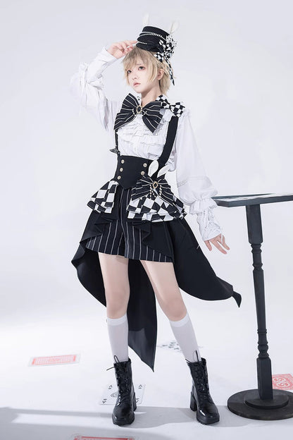 Pure White Rabbit Theater Blouse