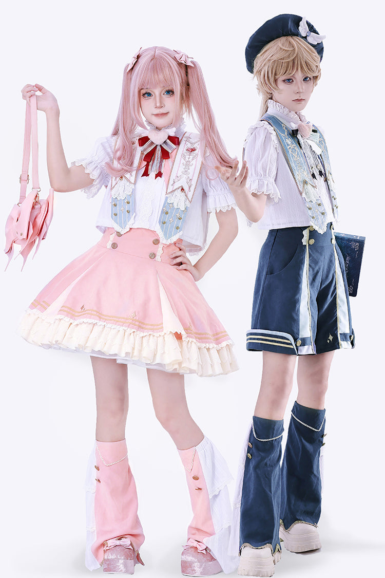 Rose Messenger of Heaven Ruffle Sweet Princess Lolita Skirt