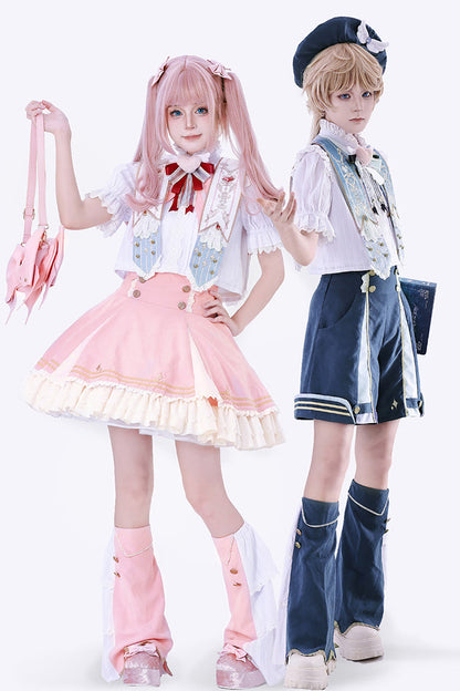 Rose Messenger of Heaven Ruffle Sweet Princess Lolita Skirt