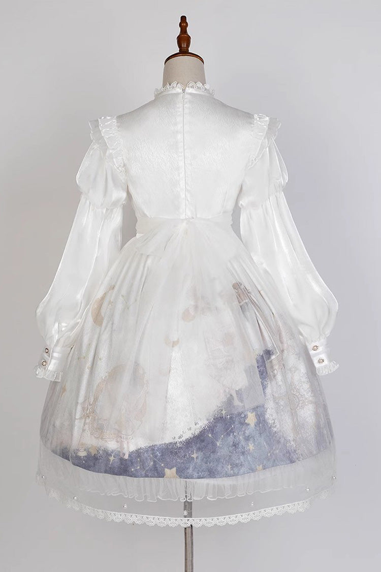 Lantern Sleeve Ruffle Sweet Lolita JSK Gown