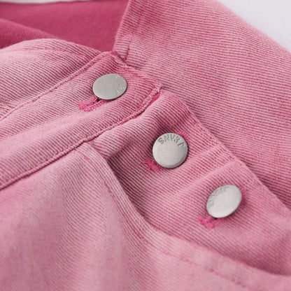 Set Overalls Letter T-shirt Two Drawstring Print Pieces Gradient Butterfly