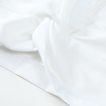 Overalls Denim Tie T-Shirt Pocket Lapel Set