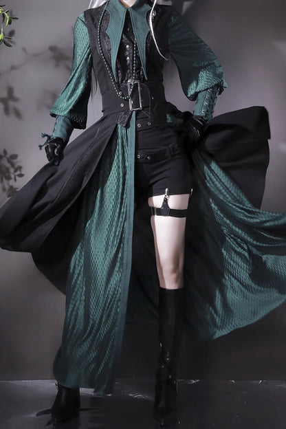 Prince-Style Ouji Lolita Vest with Print