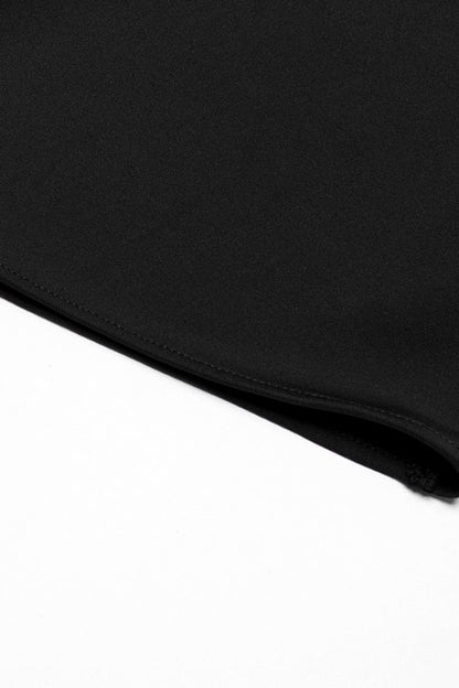 Punk Trousers with Asymmetric Zipper and Mesh Panels